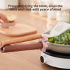 Heat-Resistant Material Silicone Spoon Holder Spoon Pan Holder  Food Preparation