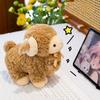 23cm Sheep Plush Toys PP Cotton Baby Goat Keychain Standing Goat Plush Doll  Room Decoration