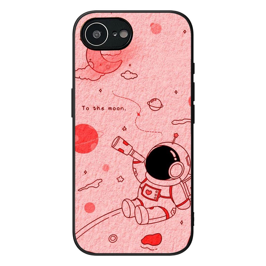 Galaxy Moon Sky Astronaut Stars Phone Case for Motorola Moto Edge 50 30 Fusion 40 NEO Ultra Pro G22 G23 G20 G35 G84 G13 G53