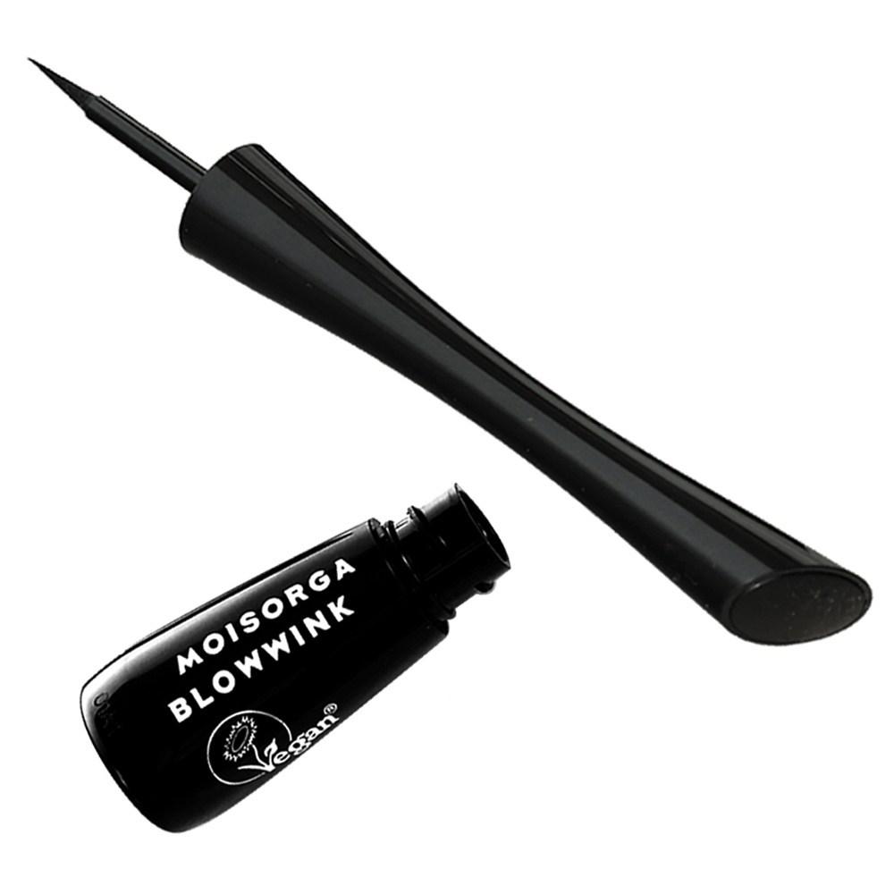 Жидкая подводка для глаз Mois Olga Blowwink All Day Long Lasting Smudge Proof 2,5 мл, матово-черная, 1 шт.