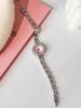Luxury Elegant Quartz Women Watch Pink Dial Series Stainless Steel Wristwatch Fashion Ladies Wrist Watch Female Clock Gifts