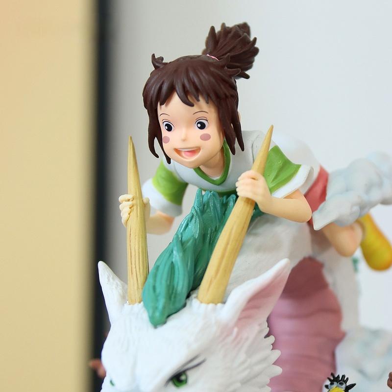 New Cartoon Anime Figure Ogino Chihiro And Nigihayami Kohakunushi Action Figures Pvc Action Model Doll Collectible Toy Gift