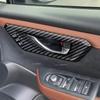 For Subaru Forester 2024 2025 ABS Black Car Inner Door Handle Door Bowl Cap Covers Trim Sticker Interior Accessories