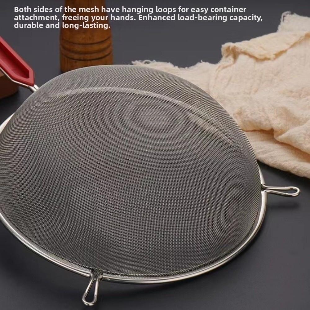 14 16 18 20 22cm Matcha Sifter Stainless Steel Tea Strainer New Fine Mesh Strainer  for Kitchen