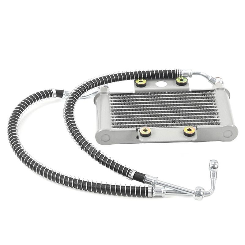 Clear Motorcycle Radiator Engine Oil Cooler Motocross Oil Cooler Dirt Pit Bike For 150-250Cc GY6