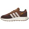 Originals Retropy E5 Boost Comfortable Versatile Non-Slip Wear-Resistant Low-Top Running Shoes Unisex Running Shoes Brown Yellow JQ0006
