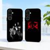 R-Red D-Dead Redemption RDR 2 Чехол для телефона Samsung A73,72,71,53,52,51,22,91,80, Мягкий черный чехол