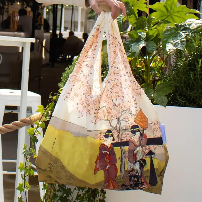 [KINDBAG] Коллекция Музея Китагава Утамаро Многоразовый Средний
