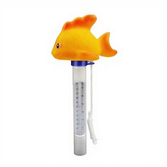 Yousheng Swimming Pool Floating Thermometer, Flamingo Turtle Duck Goldfish Shark Water Temperature Gauge, Easy Read Bathtub Hot Tub Temperature