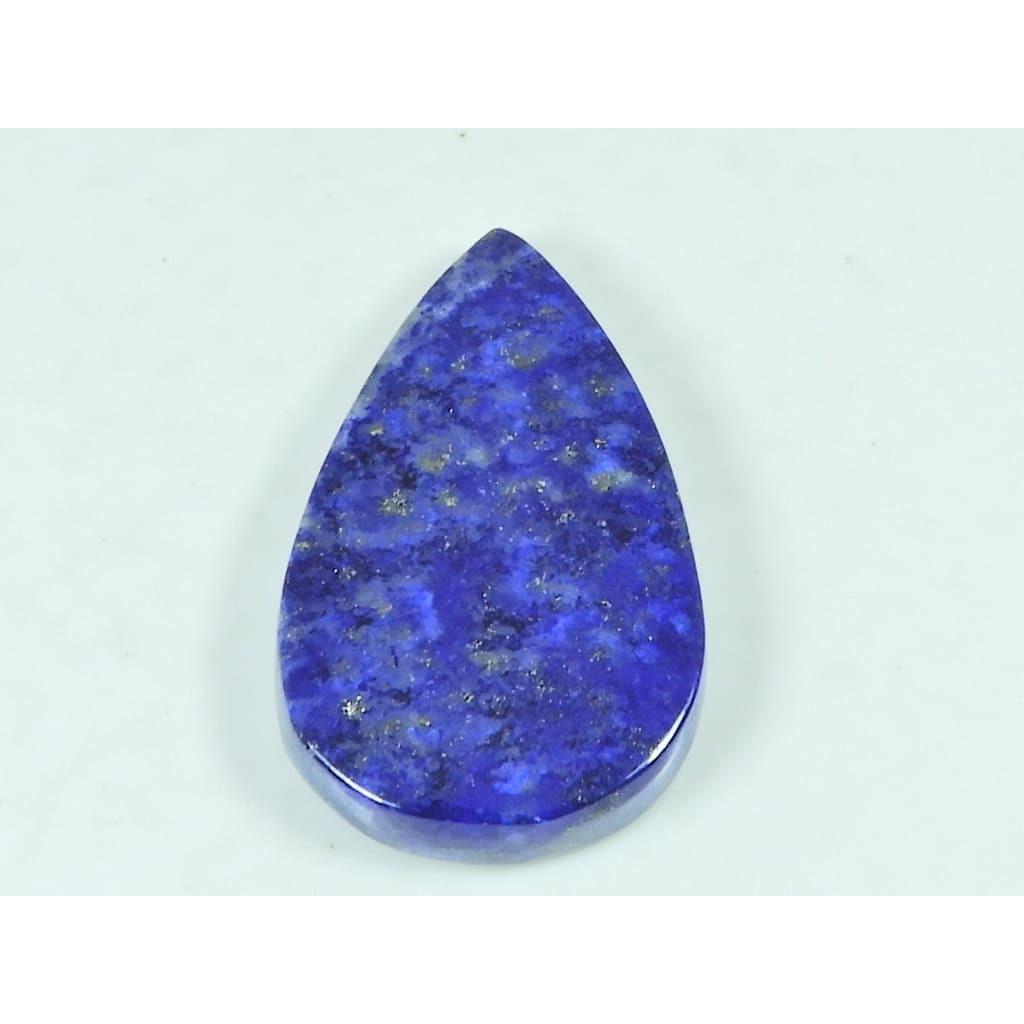 23X38X06MM Natural Lapis Lazuli Pear Shape Cabochon Loose Gemstone 61Cts. G-301