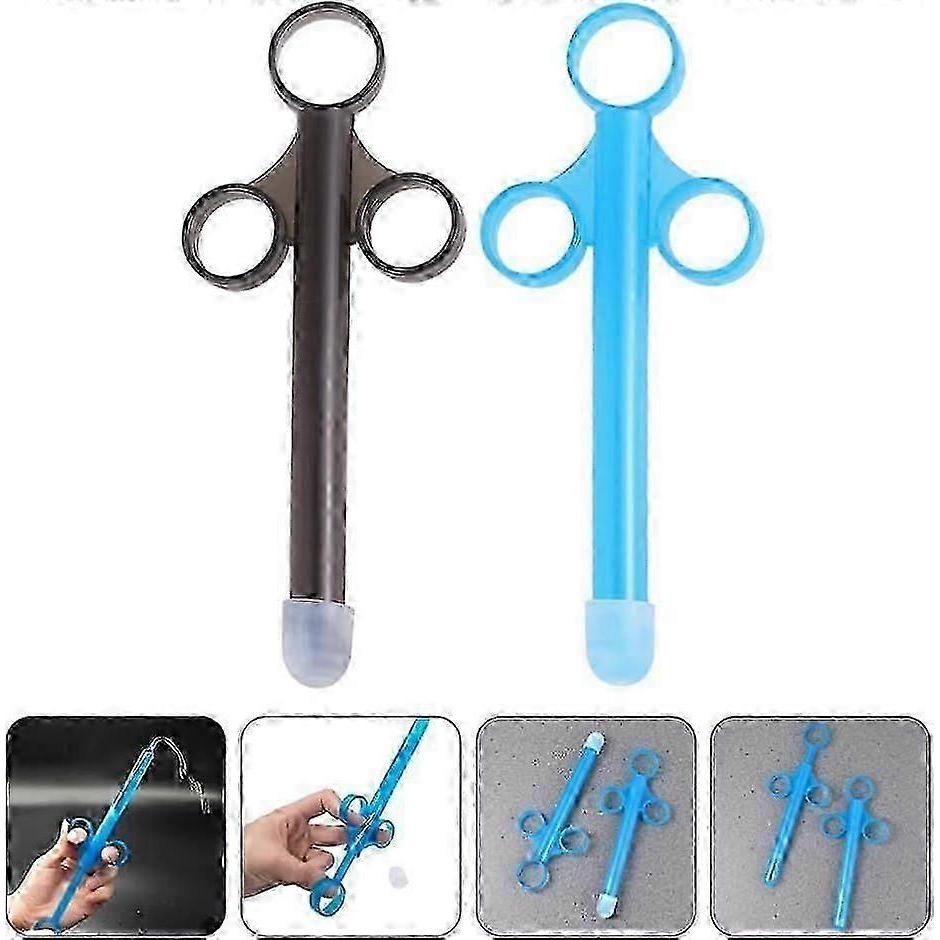 4Pcs Lube Applicator Launcher with Smooth Rounded Tip Personal Lubricanti