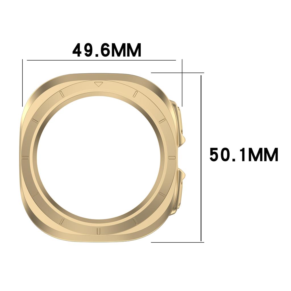 Чехол для Samsung Galaxy Watch 7 Ultra 47 мм Закаленное стекло Защита экрана от царапин Бампер Защитный чехол Аксессуары
