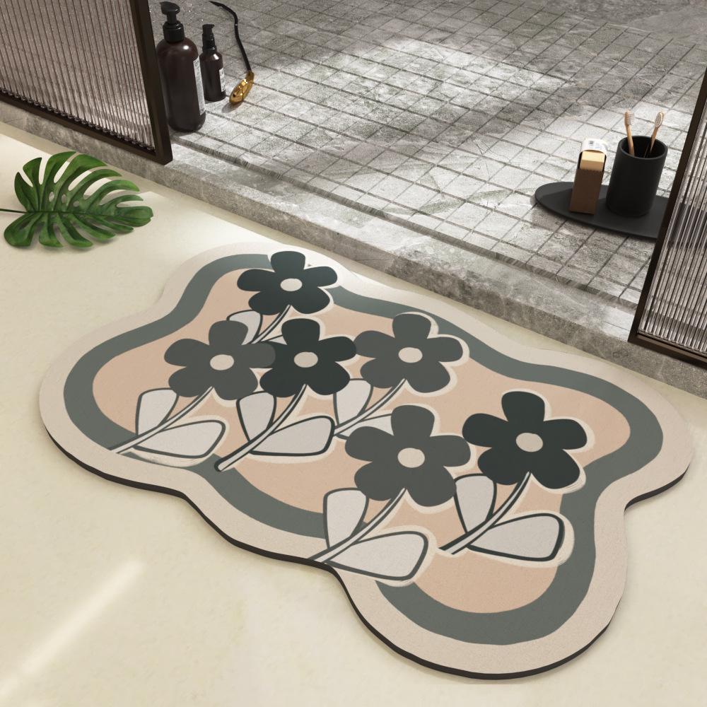 Luxury Absorbent Non-Slip Bathroom Floor Mat