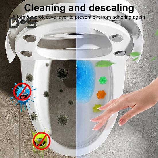 Чистящее средство для туалета Гель-цветы Автоматический очиститель внутренних стенок Аромат ароматерапии длится 7-10 дней Освежитель для туалета