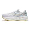 SAUCONY Triumph 20 Удобная амортизация Противоскользящие Прочные Низкие Кроссовки для марафона Унисекс Кроссовки Платина S20759-81