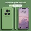 Для роскошного квадратного жидкого силиконового чехла для телефона Honor Magic6 Magic 6 Pro 6Pro Magic6Pro 5G мягкая задняя крышка цвета конфет