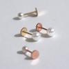 JEWNEL 14K Milk Pearl Labret Piercing (2 sizes)