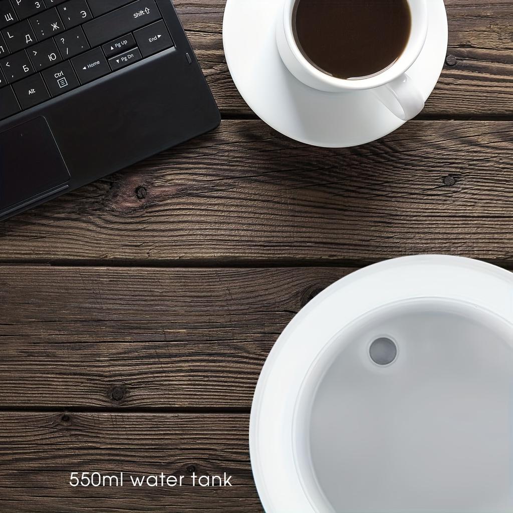 Ультразвуковой увлажнитель воздуха, генератор холодного тумана для ароматерапии дома, диффузор с эфирным маслом, бесшумный электронный диффузор, светодиодные фонари