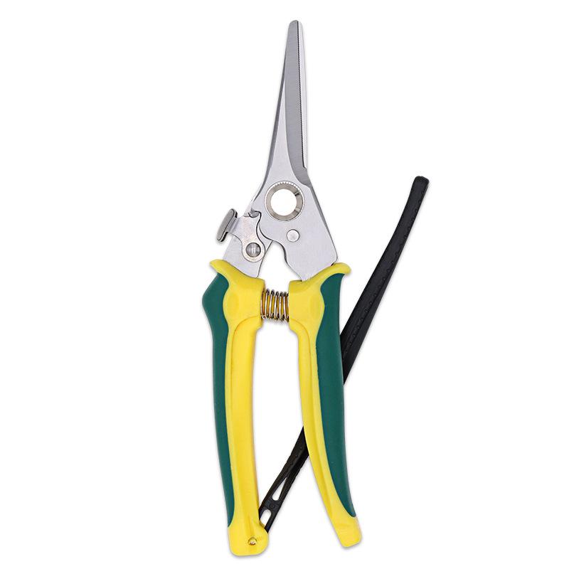 Pruner Garden Scissors Professional Sharp Bypass Pruning Shears Tree Trimmers Secateurs Hand Clippers For Garden Beak Scissors