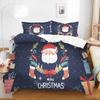 Christmas Cartoon Animation Digital Printing Bedding Four-Piece Set