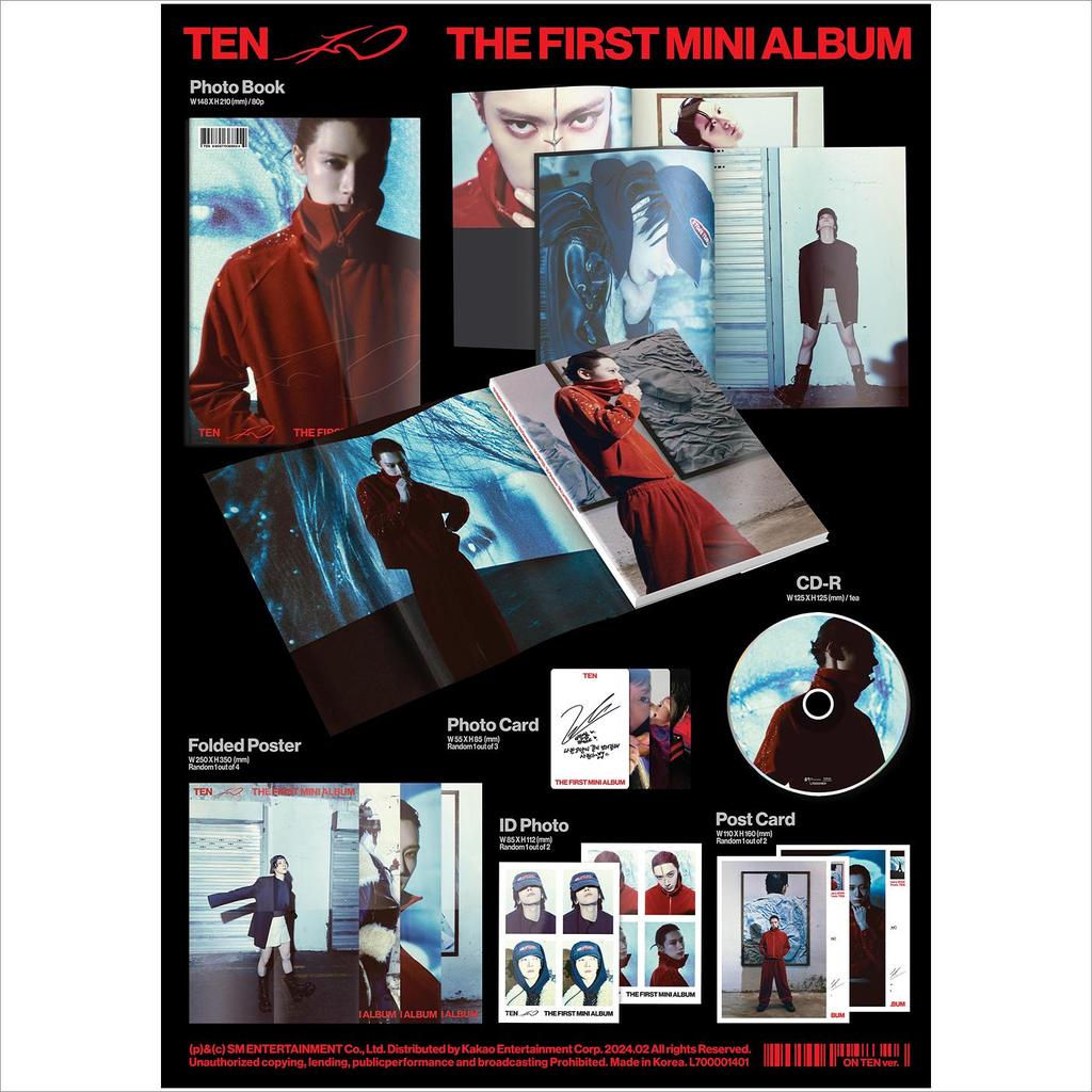 TEN(NCT) [TEN] Photobook (Light On Ver./On Ten Ver.)