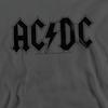 AC/DC Unisex Adult Worn Logo Sweatshirt