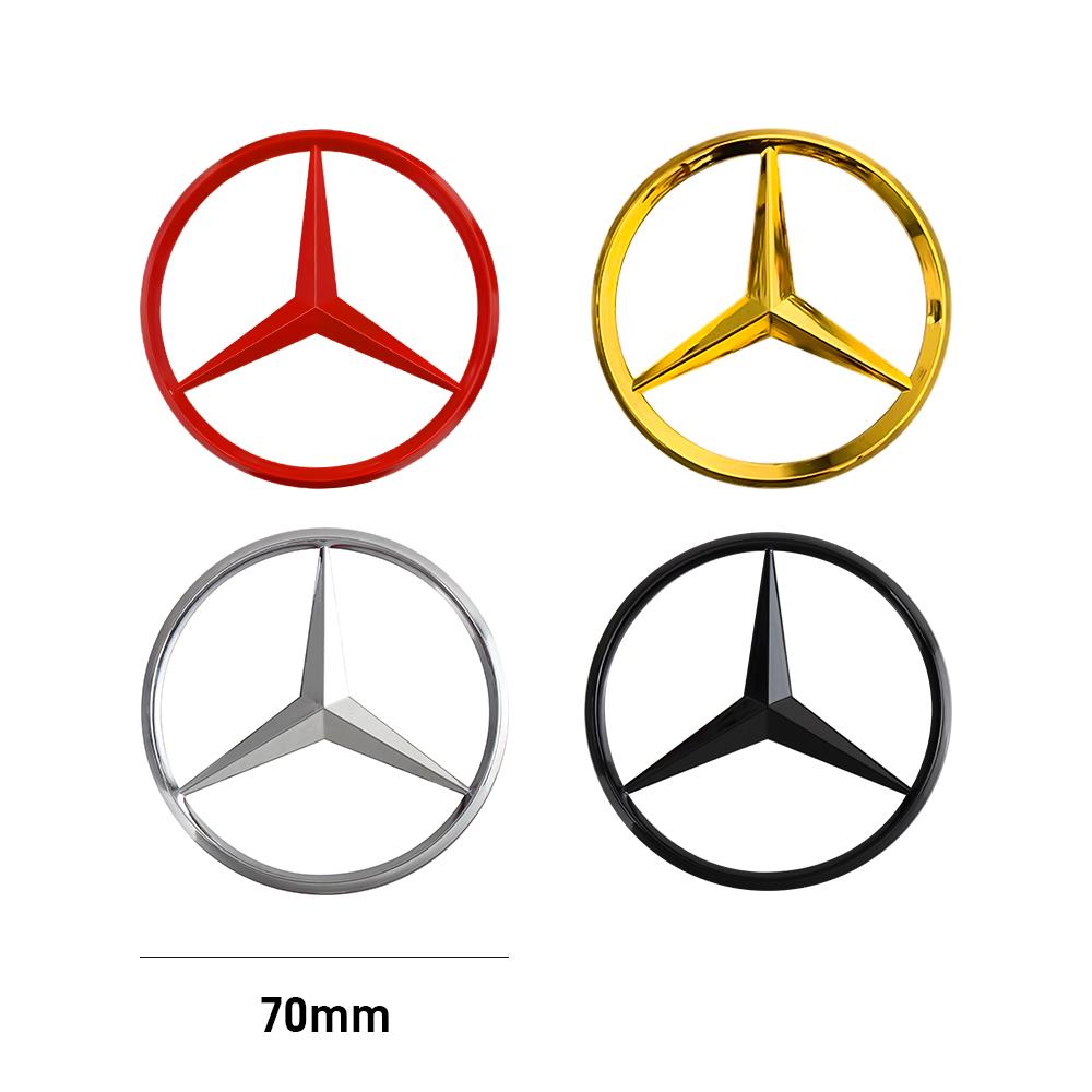 3D Metal Car Bonnet Logo Sticker Hood Decal For Mercedes Benz W204 W211 Amg W177 GLC GLK CLA GLA W211 W212 W213 C63 E300 W176