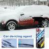 Car Window Deicer 300ml Deicing Melting Agent Deicing Agent For Car Windshield Window Easily Melts Frost And Snow Improve