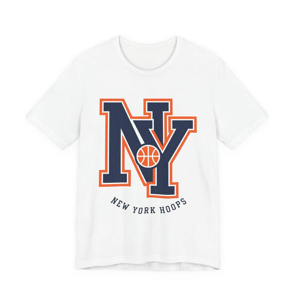 NY Varsity Basketball Tee | New York Hoops Retro Collegiate Tee