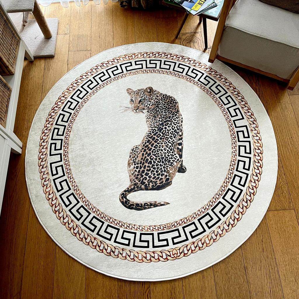 ePeddler Домашний декоративный леопардовый узор, цифровая печать, моющаяся нескользящая точечная основа, новое поколение ковров для гостиной, кухни, ванной комнаты и напольного коврика