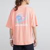 Anta Lifestyle Series Printed Letter Loose Round Neck Short Sleeve T-Shirt Women Tops Radiant-Orange 162228122-6