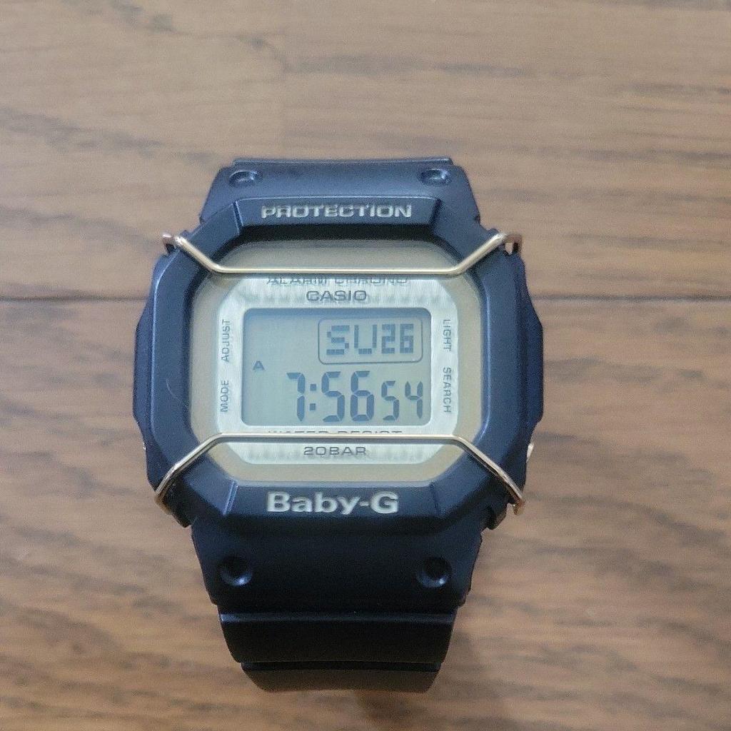 Б/у Часы CASIO Baby-G BGD-500LC Коллекция Lovers Черный/Золотой