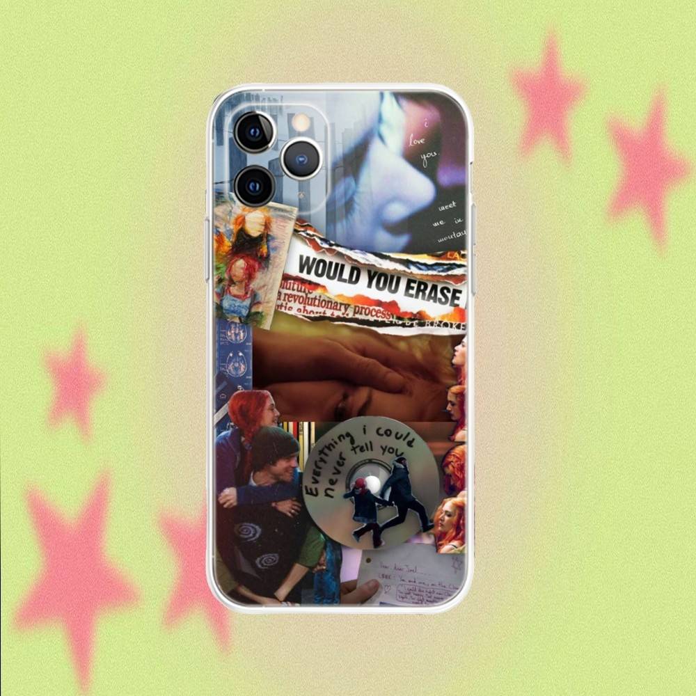 Eternal Sunshine Of The Spotless Mind Transparent Non-Slip Phone Case For iPhone 17,16,15,14,13,12,11,Air,X,XR,Pro,Max,Plus