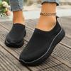 Fashion Women's Vulcanized Shoes High Quality Women's Athletic Shoes Slip-on Flats Women's Loaf Flat Walking Shoes