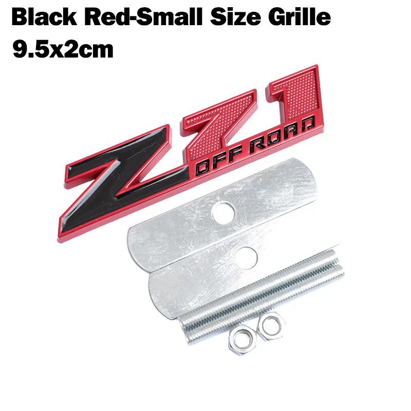 3D Metal Red Black Logo Z71 OFF ROAD Emblem Car Fender Badge Trunk Decal For Chevrolet Z71 OFF ROAD Sticker Accessories