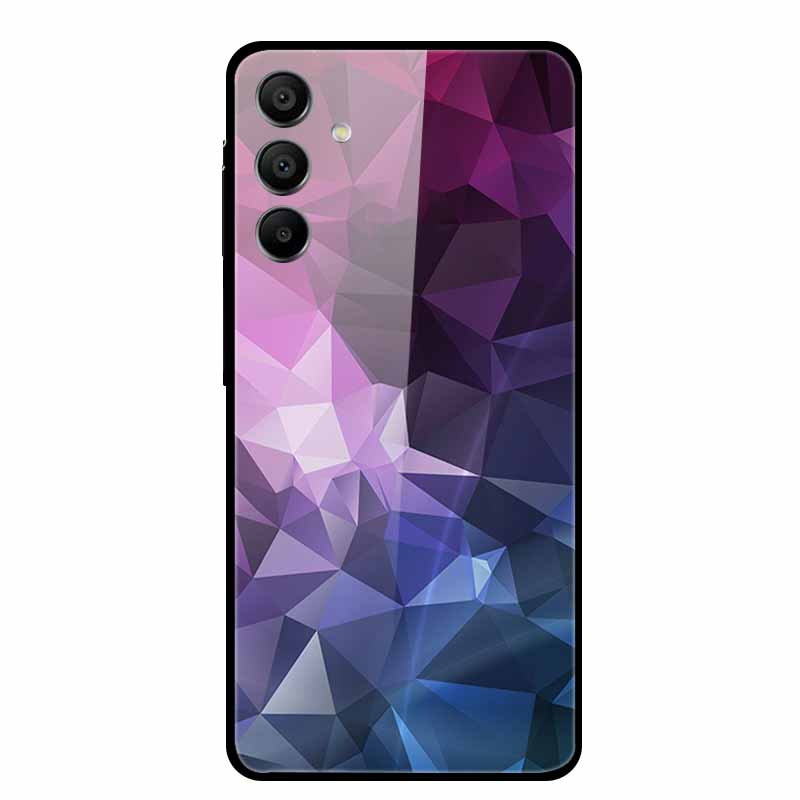 Закаленное Стекло Чехол для Samsung Galaxy A16 5G Задняя Крышка Жесткий Чехол для SamsungA16 Чехол для Телефона Fundas Крутой Защитный Милый Бампер