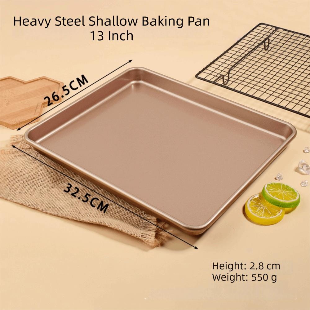 Non-Stick Square Baking Pan Multisize Bakeware Tools Easy Cleaning Cake Mold Tray Cake Baking