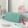 Storage Lattice Pattern Bag Pencil Case For Students Gift Lightweight Portable