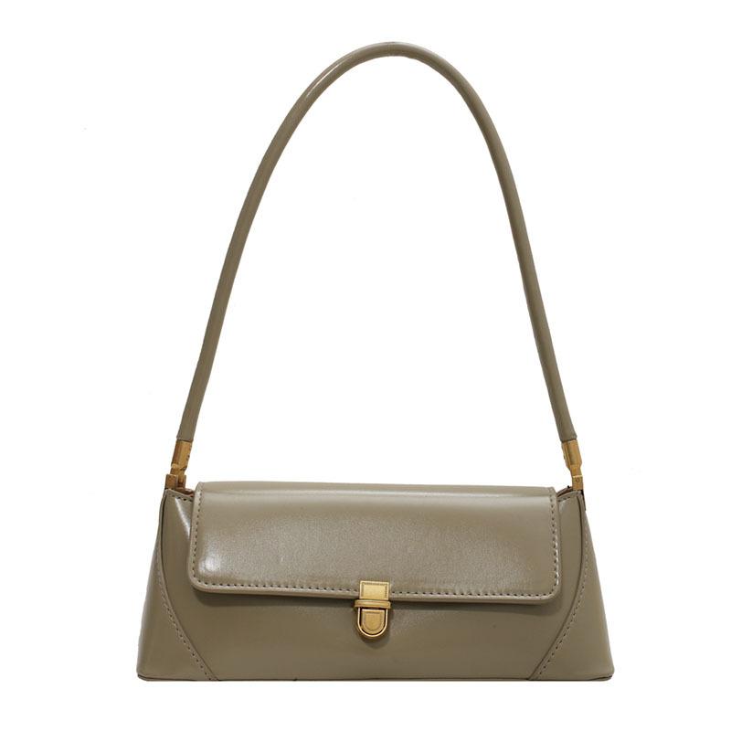 Retro Baguette Bag Women's 2025 New Trendy Korean Version Versatile Fashion Shoulder Bag Popular Foreign Style Portable Underarm Bag