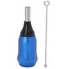 Professional Cartridge Tattoo Grips Adjustable Needle Length Aluminum Alloy Tattoo HandleBlue