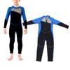 HISEA Neoprene One Pieces Long Sleeves Kid Boy Wetsuit Diving Suit Keep Warm for Snorkeling Surfing M125(M125 10 Size)