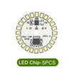 Round LED Chip IC Driver AC 220V SMD 2835 Lighting Lamp Lamp Bulb Bulb Chip LED Chip Light Beads