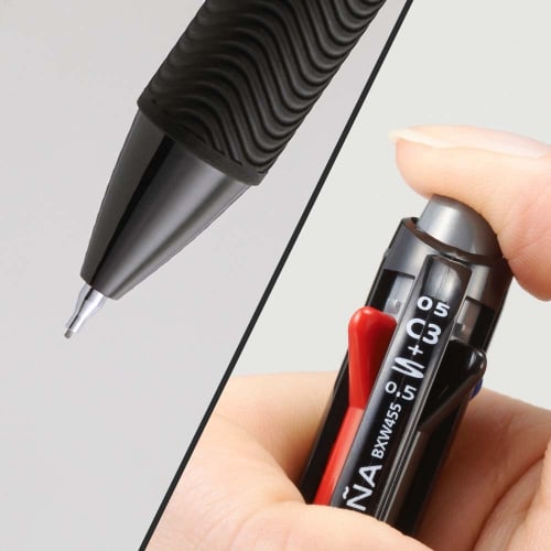 Многофункциональная ручка Pentel Vicuna BXW455A с черным стержнем