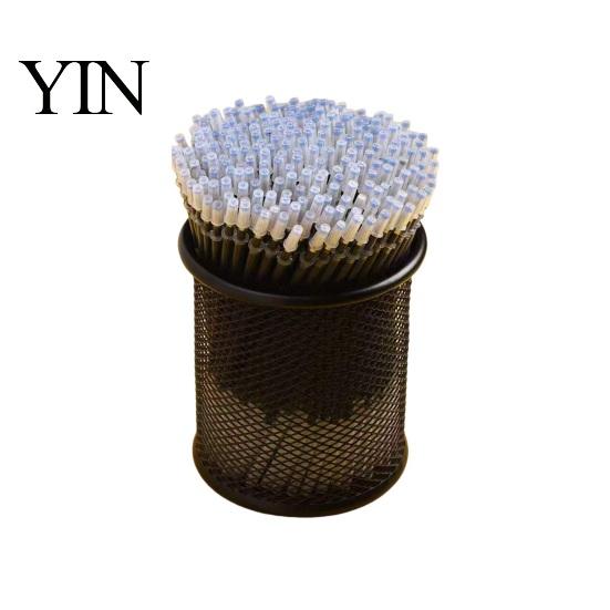 Universal Pen Refill Cartridges 50PCS 0.5mm Gel Ink Refills, Needle And Conical Tip Replacement Black Refills for Students Smooth Writing Pigment