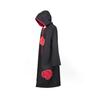 Naruto Akatsuki Red Cloud Cloak - Uchiha Itachi Costume for Halloween.