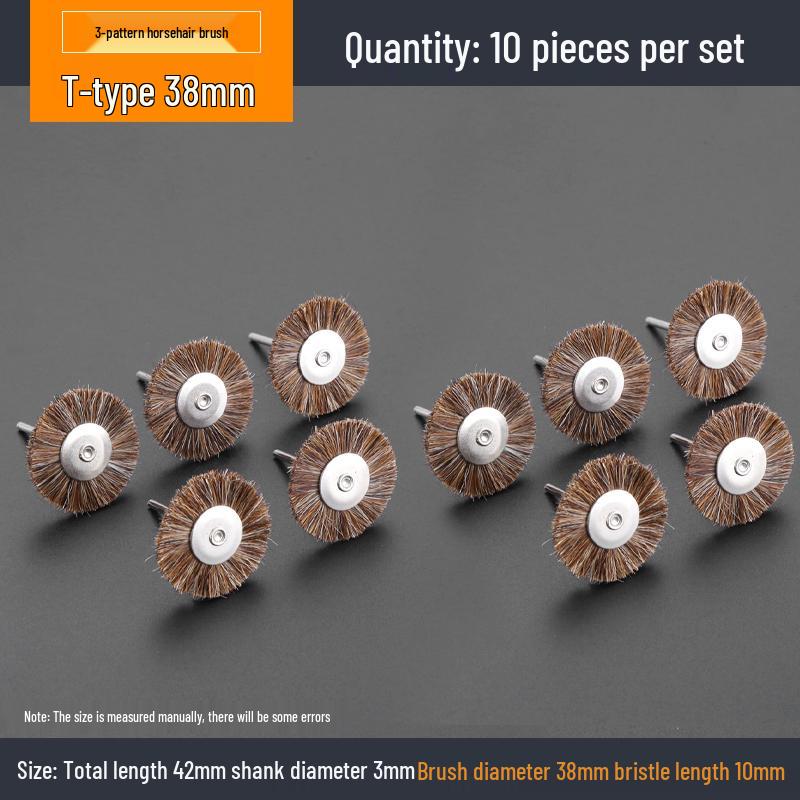 Electric Grinder Steel Wire Brush Polishing Head for Rust Removal and Walnut Polishing