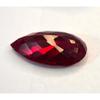 Stunning Red Ruby Mozambique Natural Pear Cut 61-63 Ct Certified Loose Gemstone