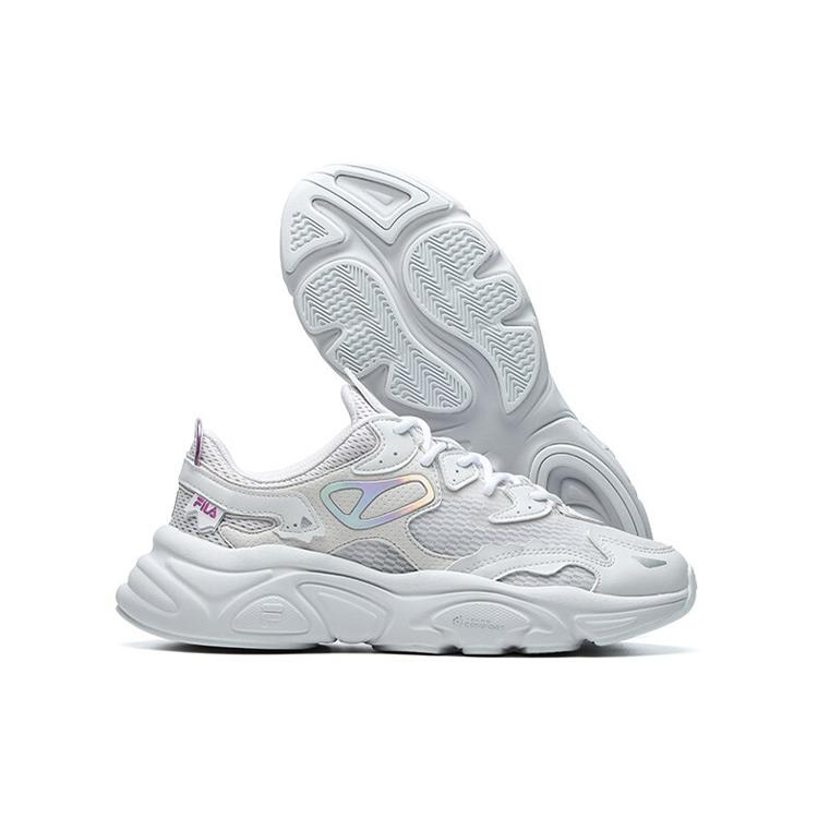 FILA FUSION Shoes 'Moon White' Women's (Unisex) Chunky Sneakers T12W125203FNC
