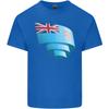 Curled Fiji Flag Fijian Day Football Unisexs Light Cotton TShirt