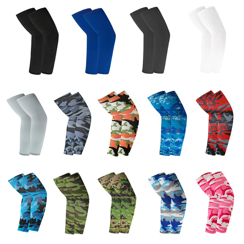New Summer Cooling Sportswear Basketball Outdoor Sport Arm Cover Sun Protection Arm Sleeves